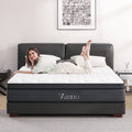 Vantto Full Size Mattress, 12 Inch Hybrid Memory Foam Mattress in Camcorder Box, Pressure Relief, CertiPUR-US