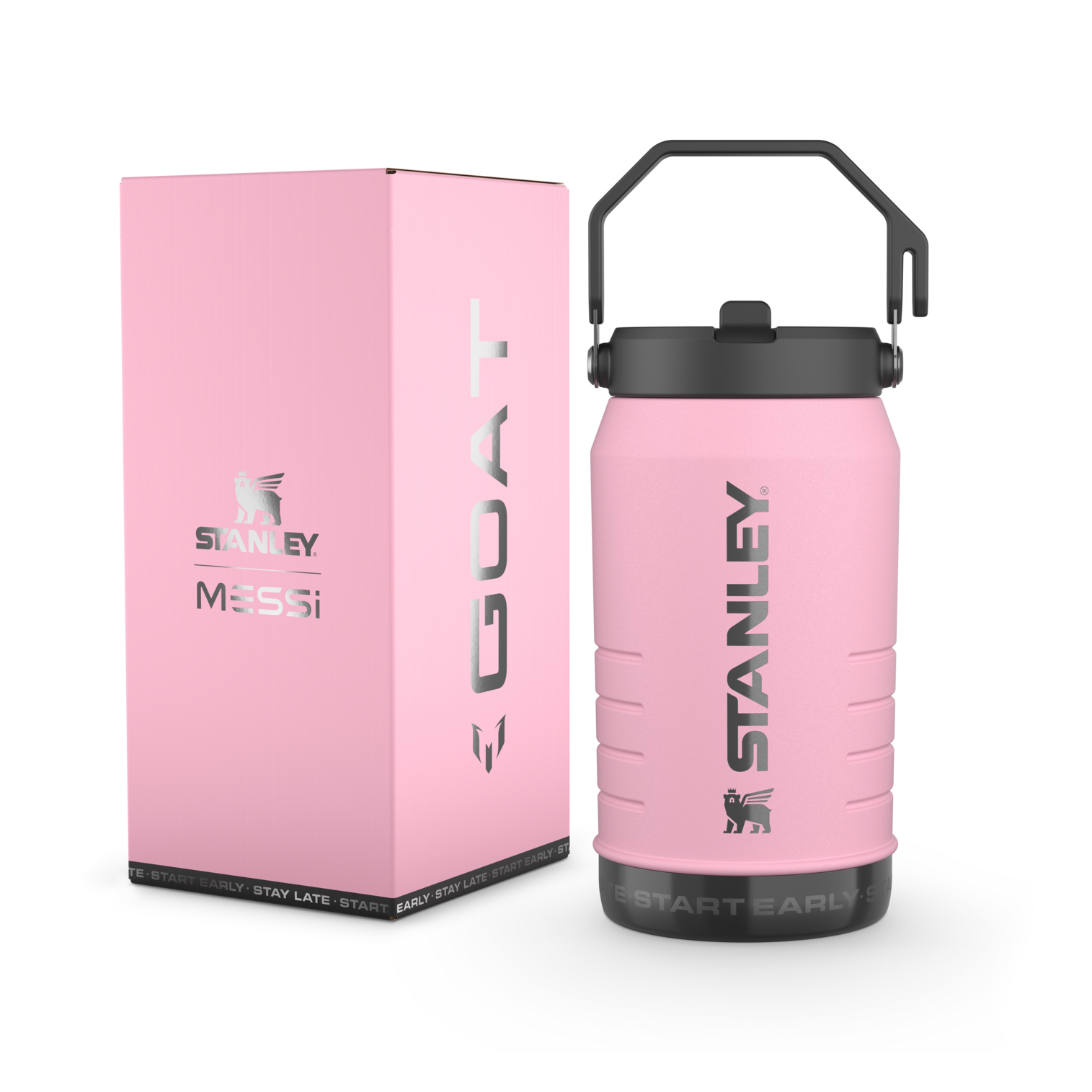 The Messi x Stanley IceFlow™ Flip Straw Jug D210G