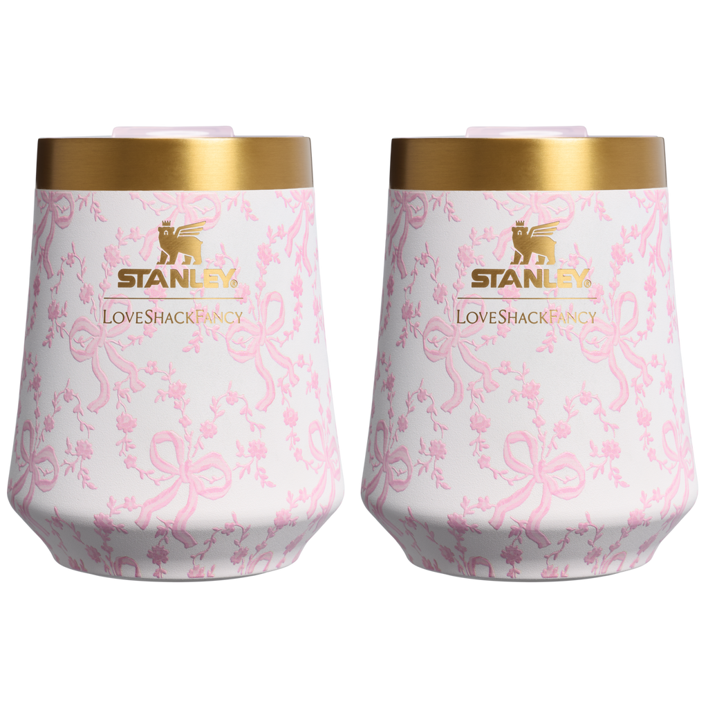 Stanley 1913 x LoveShackFancy Holiday The Reserve Wine Tumbler Set | 2-pack D205C