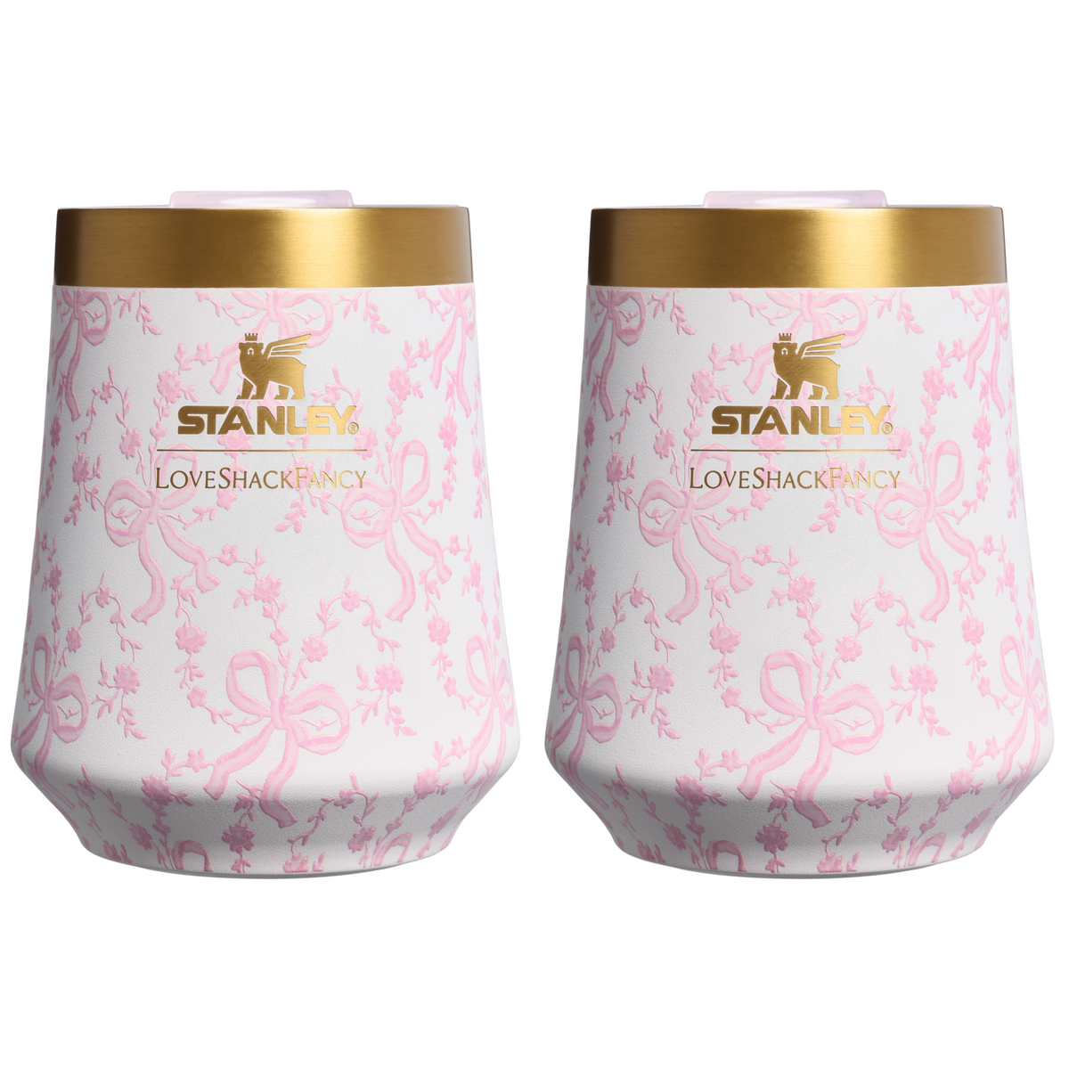 Stanley 1913 x LoveShackFancy Holiday The Reserve Wine Tumbler Set | 2-pack D205C