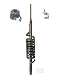 Monkey Made MM9 CB Radio Antenna, Short Shaft, 18FT RG8X COAX, BRACKET & STUD
