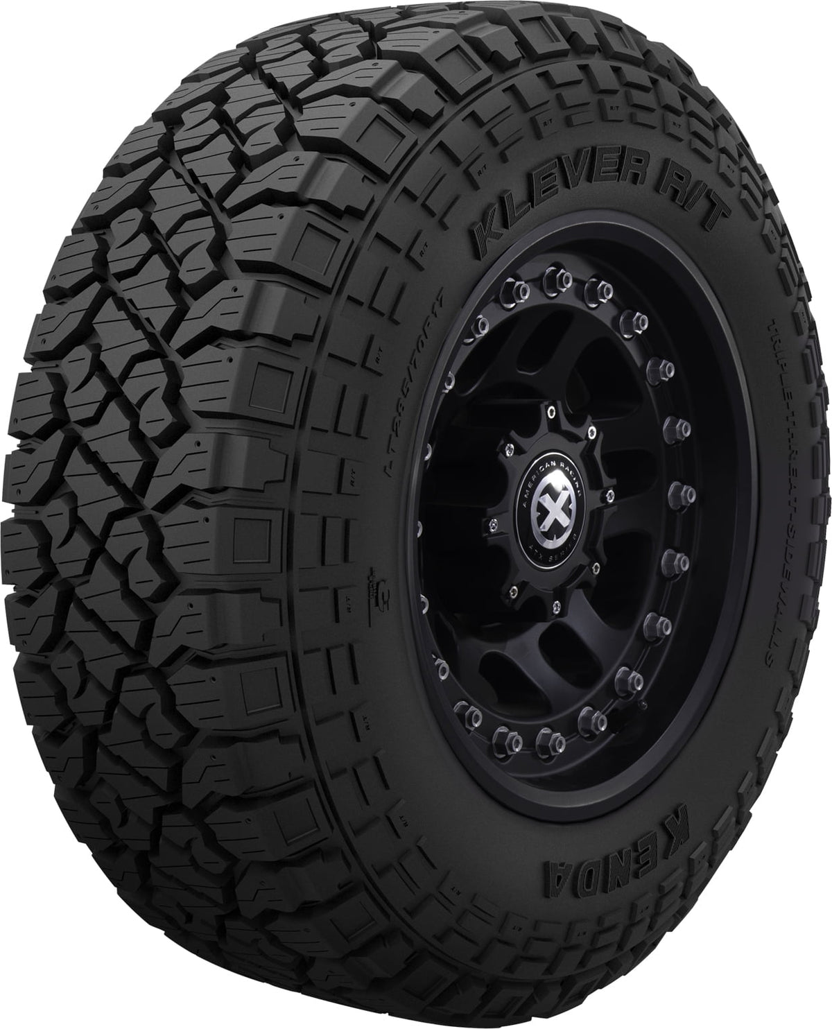 Kenda Klever R/T KR601 All Terrain LT275/70R18 125/122R Refurbished Light Truck Tire
