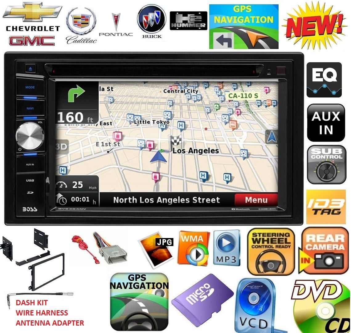GMC SIERRA TRUCK SAVANA VAN Dvd USB Bluetooth Radio Stereo GPS NAVIGATION SYSTEM