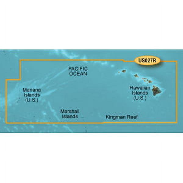 Garmin BlueChart? g3 HD - HXUS027R - Hawaiian Islands - Mariana Islands - microSD?/SD?