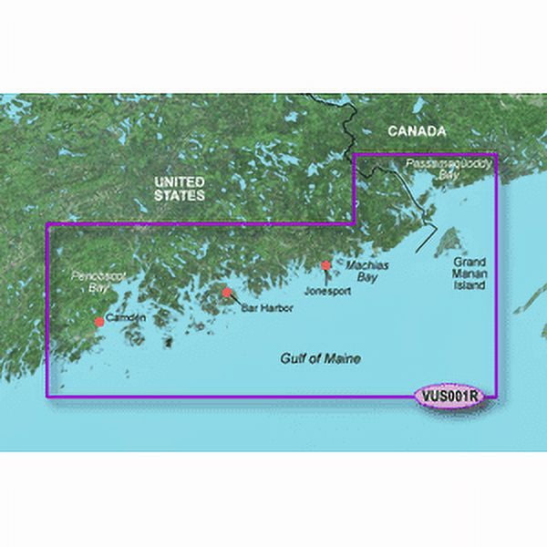 Garmin BlueChart? g3 Vision? HD - VUS001R - North Maine - microSD?/SD?