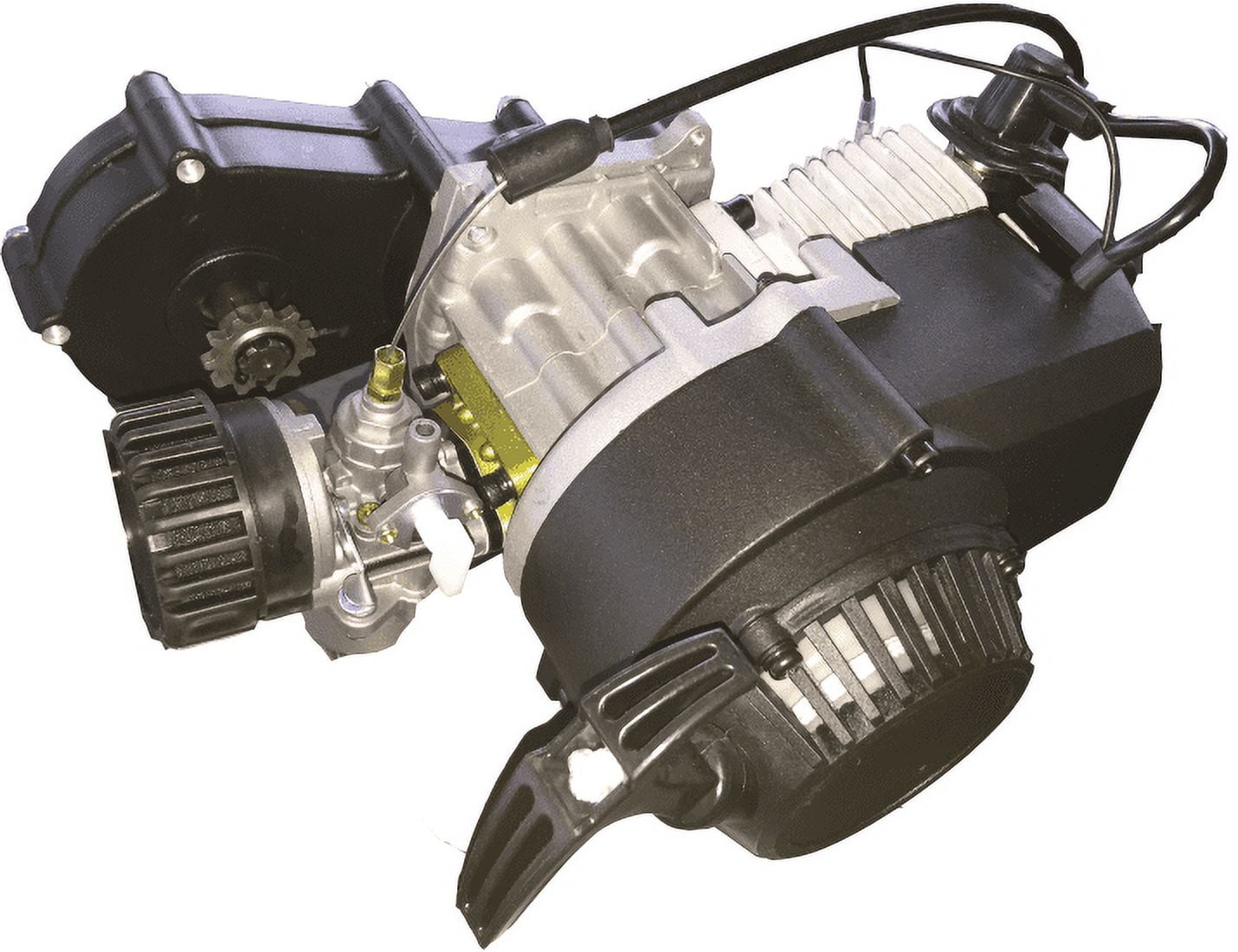 SYX MOTO 49cc 2-Stroke Engine for Holeshot Kids Mini , Unisex, Pull Start