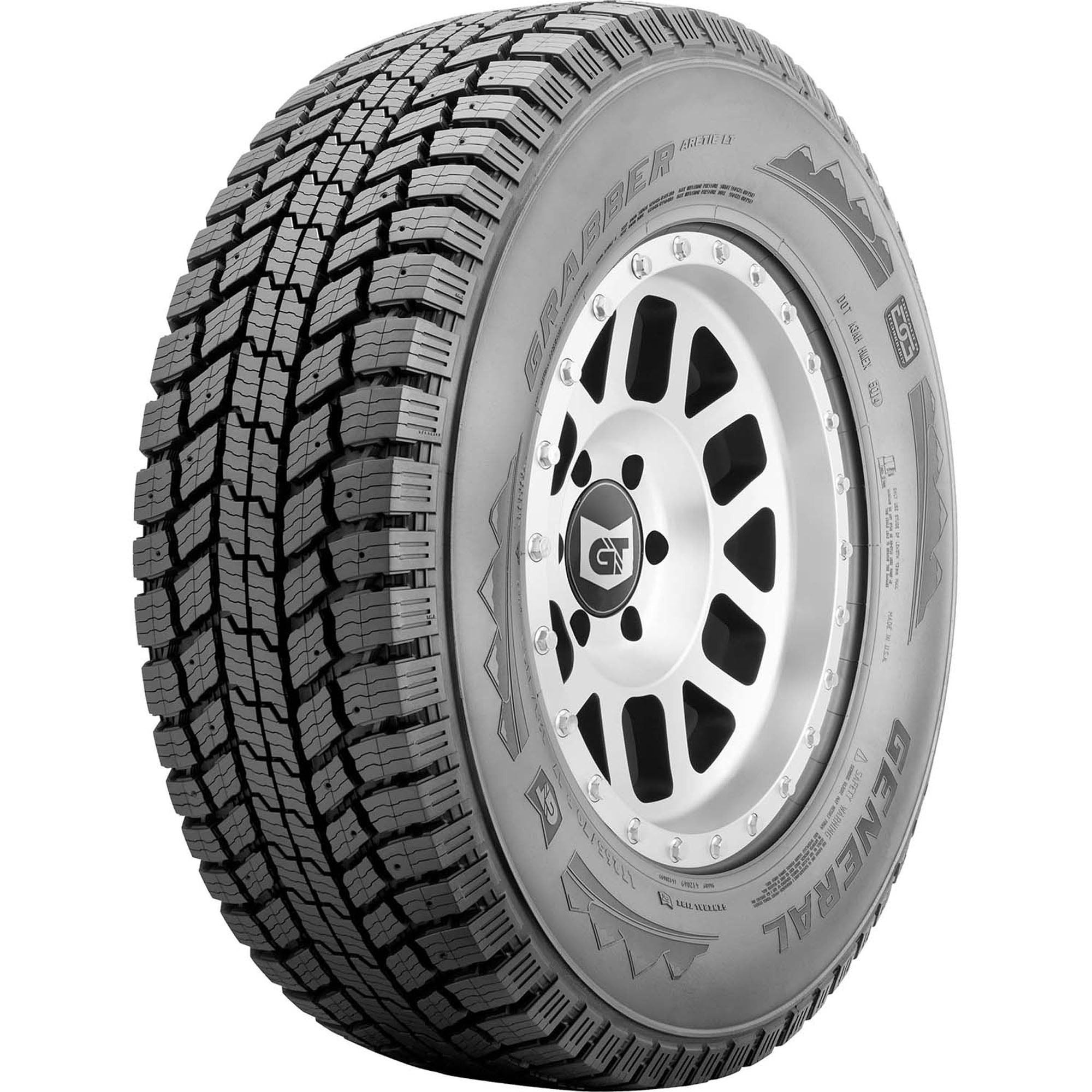 General Grabber Arctic LT Winter LT275/70R18 125/122R Refurbished Light Truck Tire Fits: 2019-23 Ram 1500 Rebel, 2017-22 Ford F-250 Super Duty Lariat