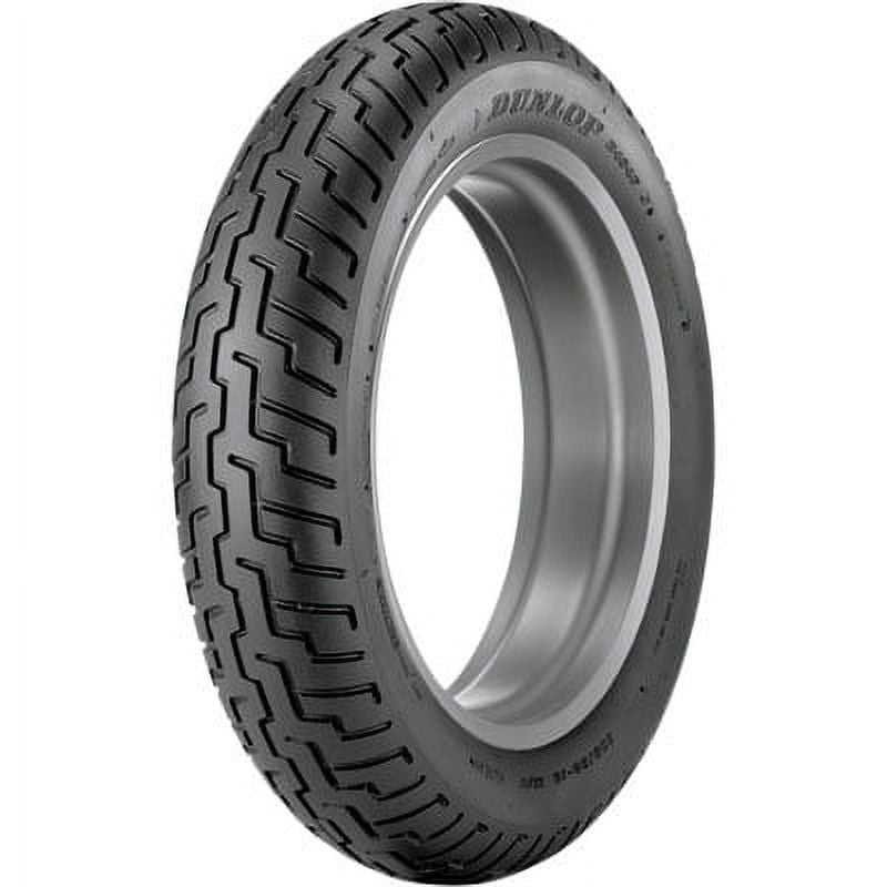 130/90-16 (67H) Dunlop D404 Front Motorcycle Tire Black Wall for Kawasaki Vulcan Classic VN1600A 2003-2008