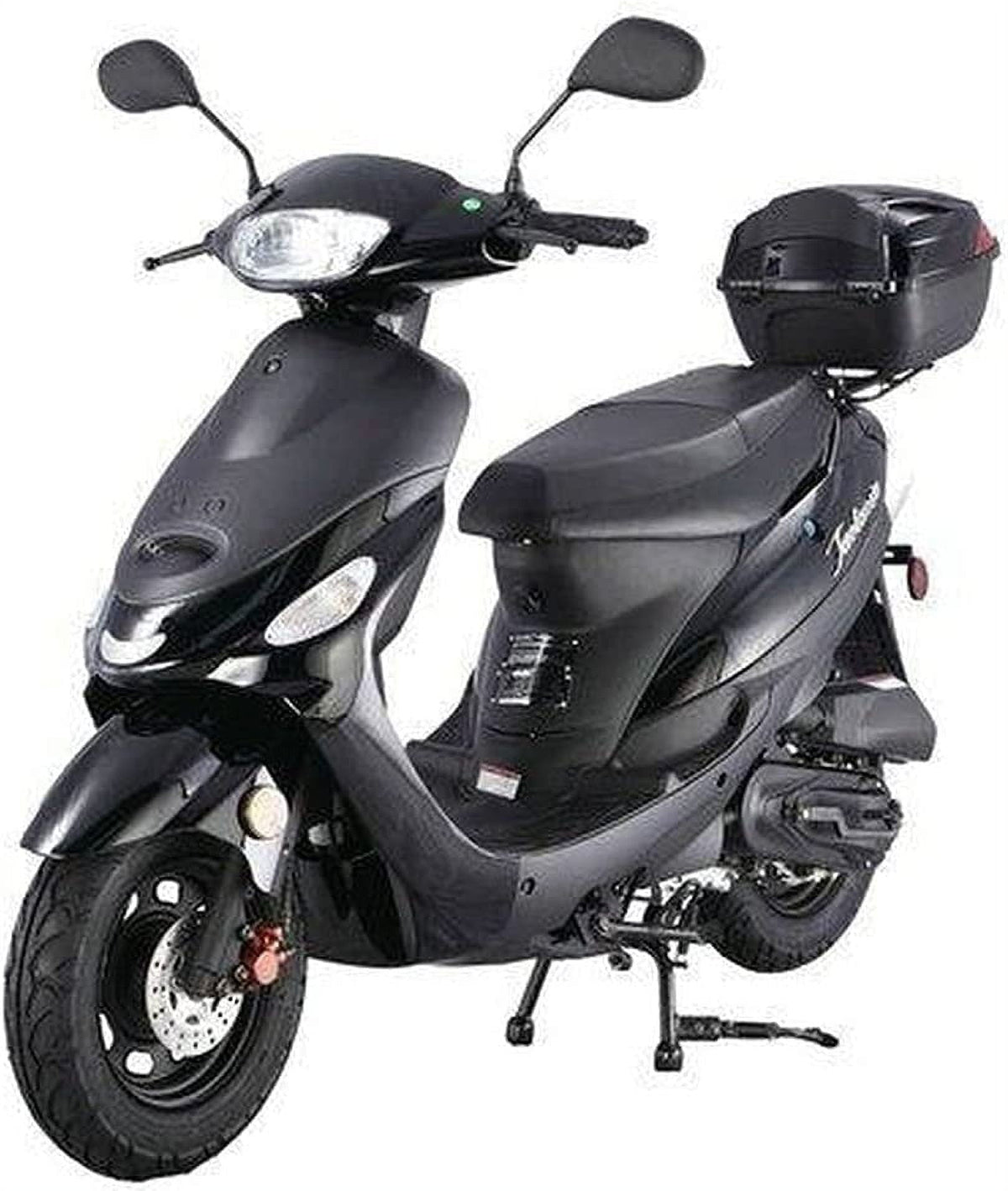Taotao Pony 50cc Gas Scooter Electric & Kick Start with Matching Trunk included - CARB Approved