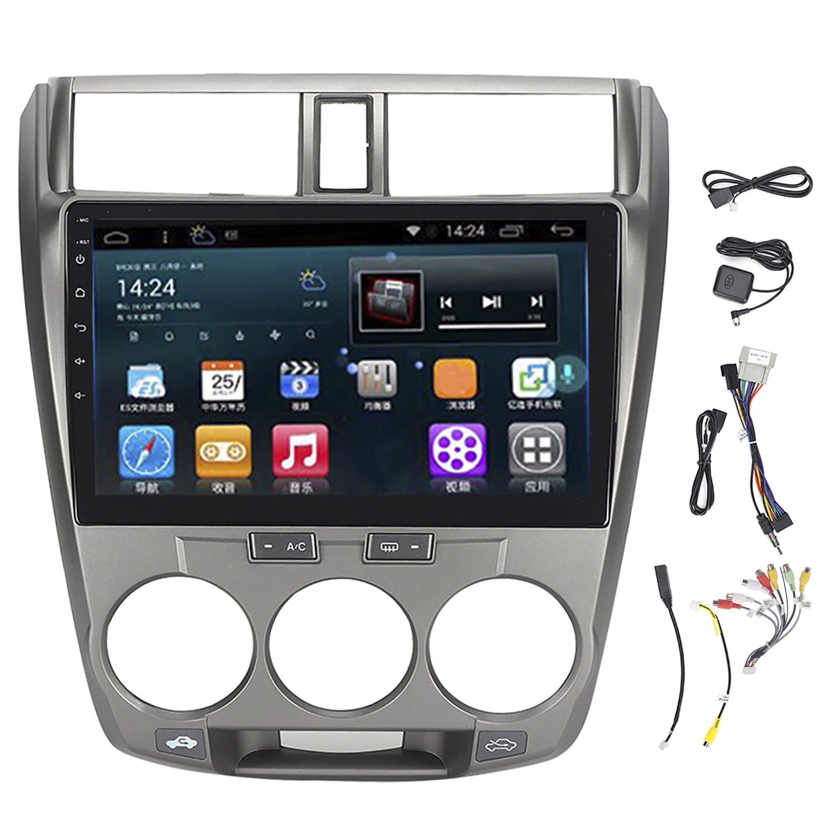 10.1in Automobile GPS Navigation for Android Stereo Radio Player Fit for City 11?14