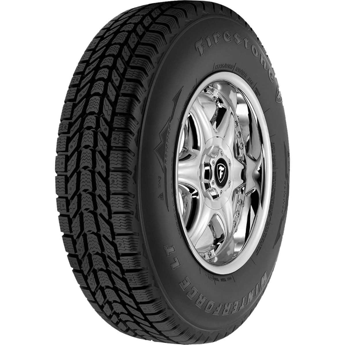 Firestone Winterforce LT Winter LT265/75R16 123/120R Refurbished Light Truck Tire Fits: 2000-02 Dodge Ram 2500 Base, 2013-14 Toyota FJ Cruiser Base