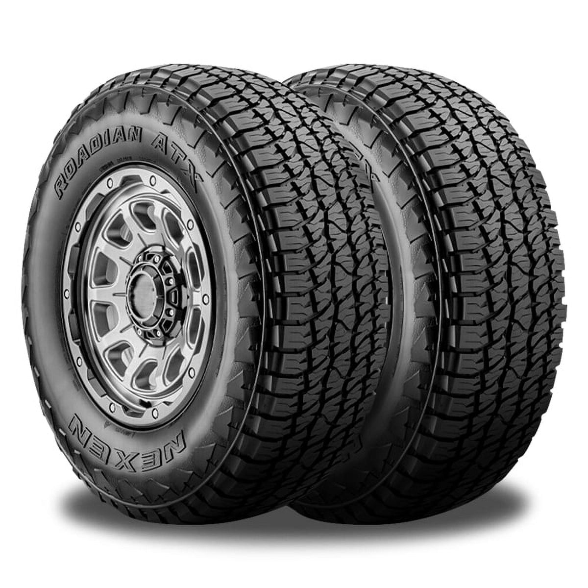 2 Nexen Roadian ATX 255/70R18 113T 600AB Snow Certified All Terrain 65K Mileage 18757NXK / 255/70/18 / 2557018