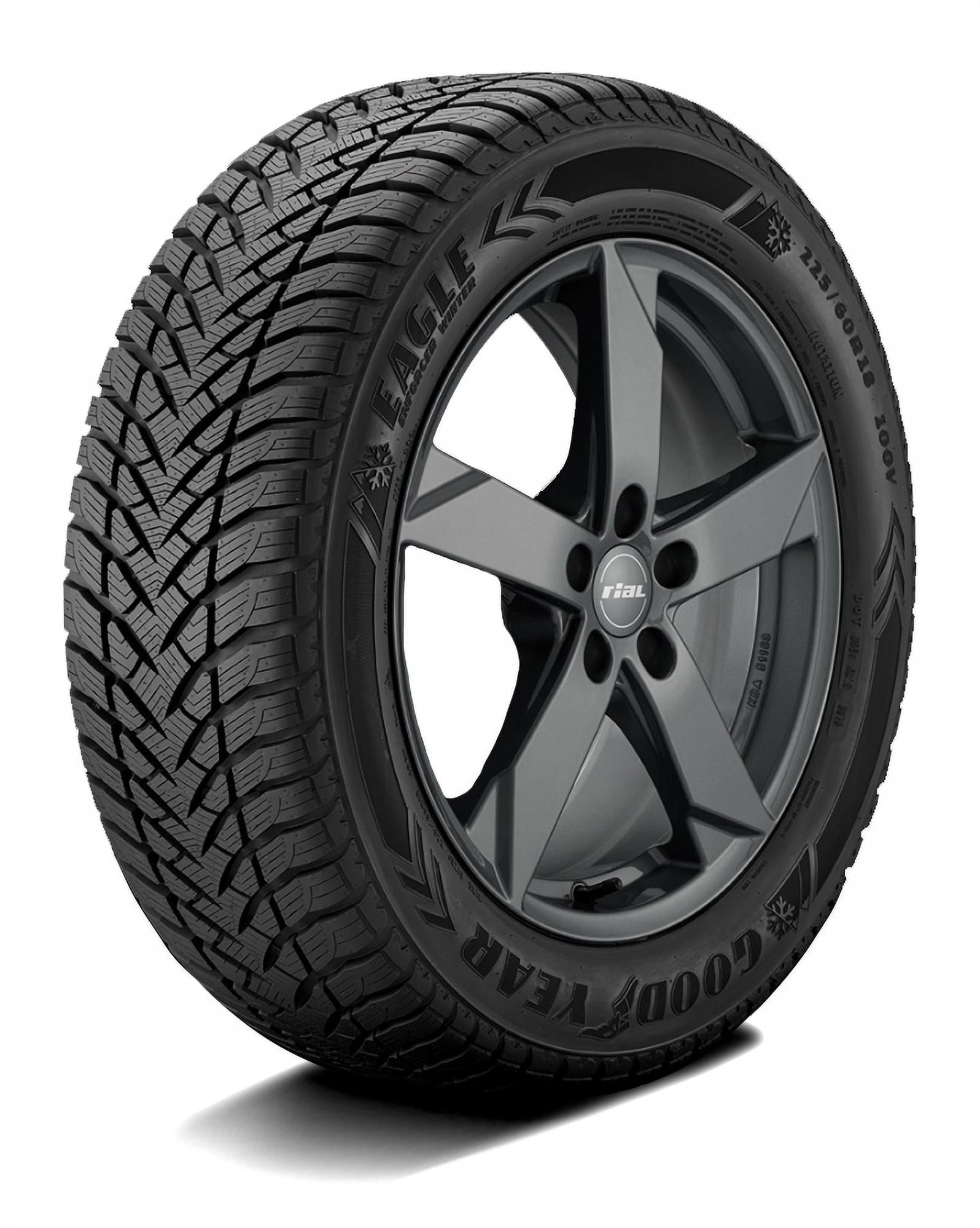 Goodyear Eagle Enforcer Winter Winter 245/55R18 103V Passenger Tire Fits: 2010-15 Chevrolet Camaro LT, 2013-20 Ford Police Interceptor Utility Base