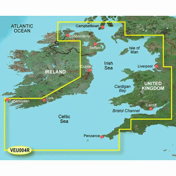 Garmin BlueChart? g3 Vision? HD - VEU004R - Irish Sea - microSD?/SD?