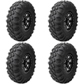 (4 Pack) Tusk Megabite Radial Tire 27x9-14 For KAWASAKI Teryx4 750 2012-2013