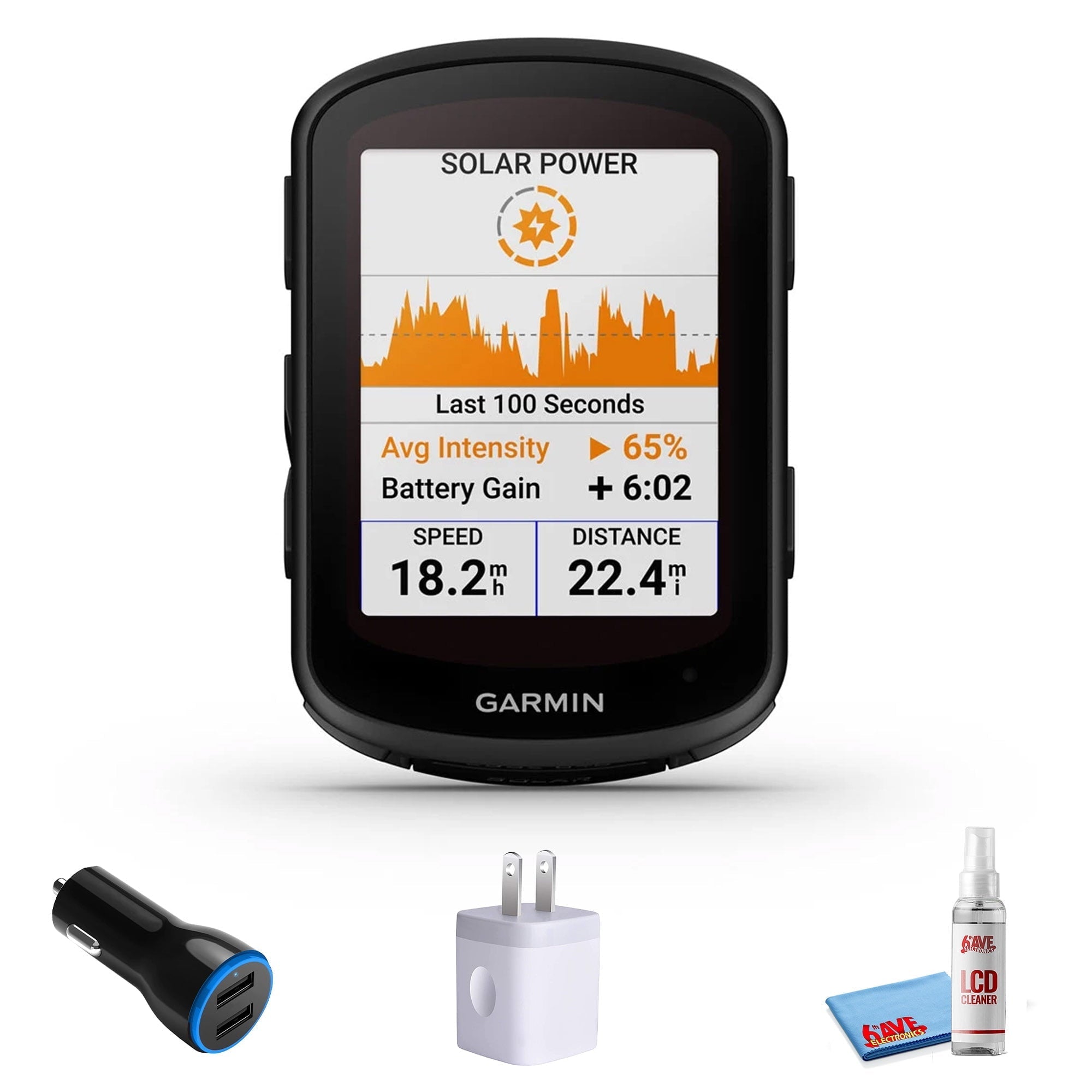 Garmin Edge 840 Solar with Accessories