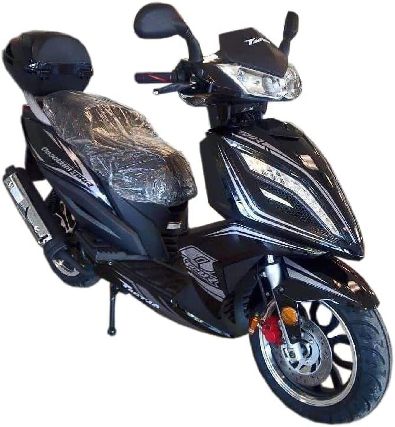 Tao Tao Quantum 150 Titan Scooter - Sporty Black Color