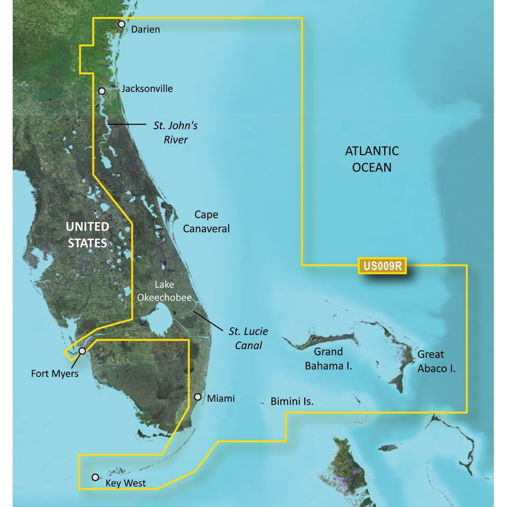 Garmin BlueChart? g3 Vision? HD - VUS009R - Jacksonville - Key West - microSD?/SD?